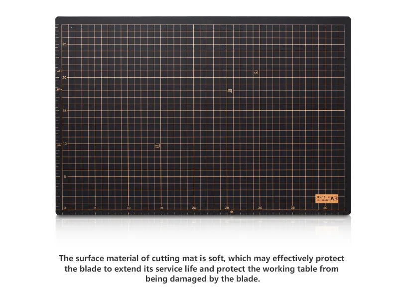 Тонкий коврик для резки формата 450х300 мм Тонкий коврик для резки формата 450х300 мм