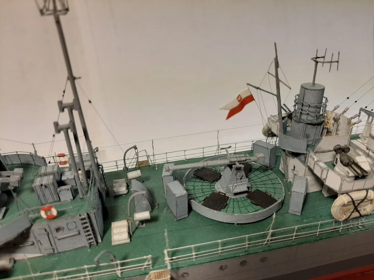 Модель корабля ORP "Piorun" - Верфь на Столе