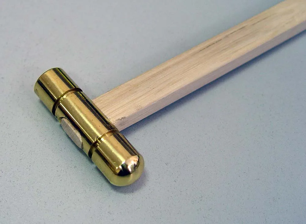 Молоток латунный с плоскими бойками