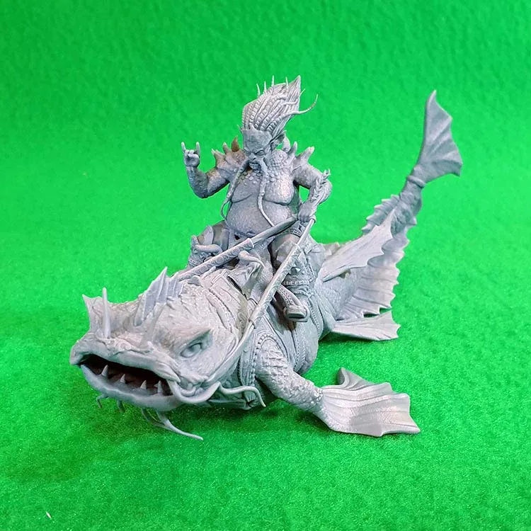 Миниатюра "Водяной на соме" Миниатюра "Водяной на соме"