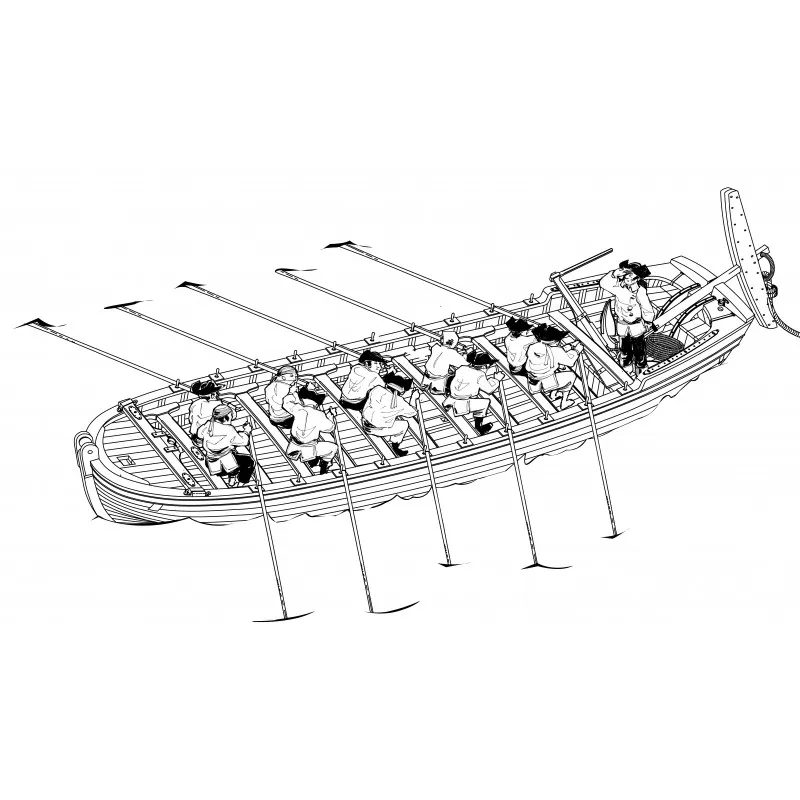 The Ship’s Longboat 1680-1780 + чертежи The Ship’s Longboat 1680-1780 + чертежи