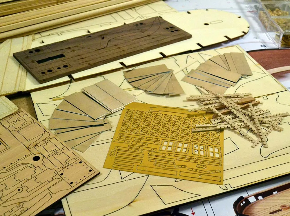 модель корабля своими руками HMS Erebus