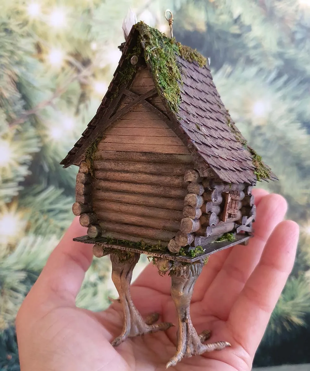 Ёлочная игрушка Избушка на курьих ножках, 140 деталей Ёлочная игрушка Избушка на курьих ножках, 140 деталей