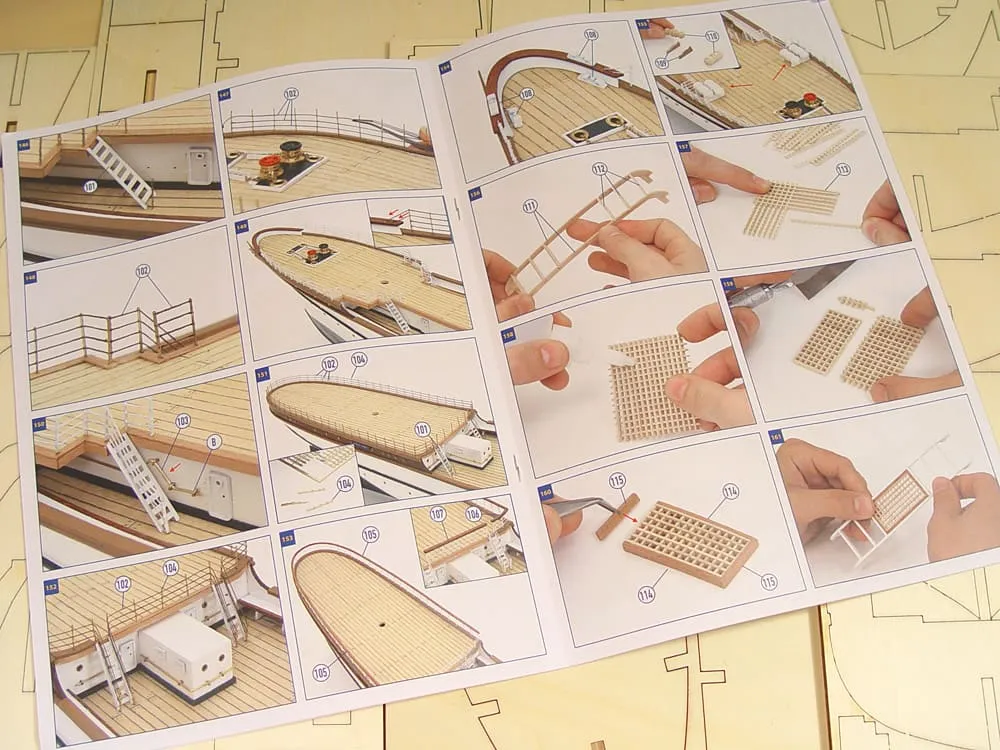 модель корабля своими руками Gorch Fock