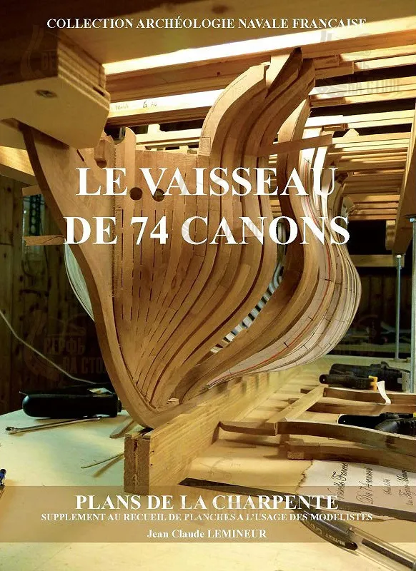 Полный комплект чертежей 74 gun ship, масштаб 1:48 Полный комплект чертежей 74 gun ship, масштаб 1:48