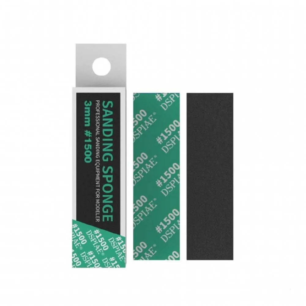 Шлифовальная губка 3 мм, зернистость 1500, 5 шт Шлифовальная губка 3 мм, зернистость 1500, 5 шт