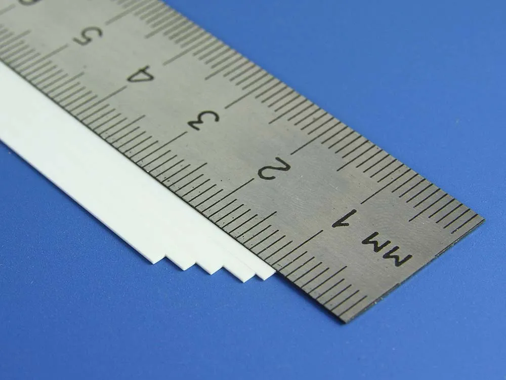 Полоска пластиковая 0,38х1,5 мм, 10 шт/уп.