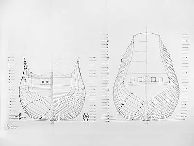 De L'Ambitieux (le trois-ponts de Tourville), 1680 + чертежи De L'Ambitieux (le trois-ponts de Tourville), 1680 + чертежи