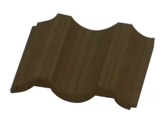 Черепица фламандская черная, масштаб 1:10, 25 шт Черепица фламандская черная, масштаб 1:10, 25 шт