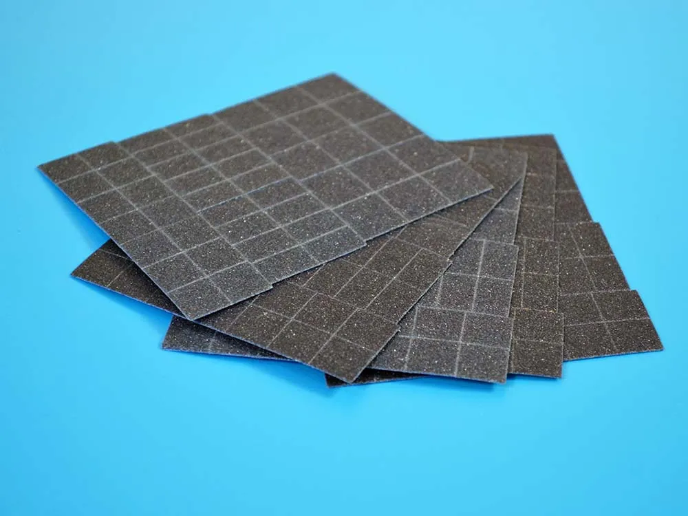 Шлифбумага #180 (вариант 2) для миниатюрной линейной шлифмашинки (5 шт)