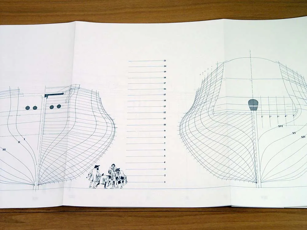 La Renommee, 1744 + чертежи La Renommee, 1744 + чертежи
