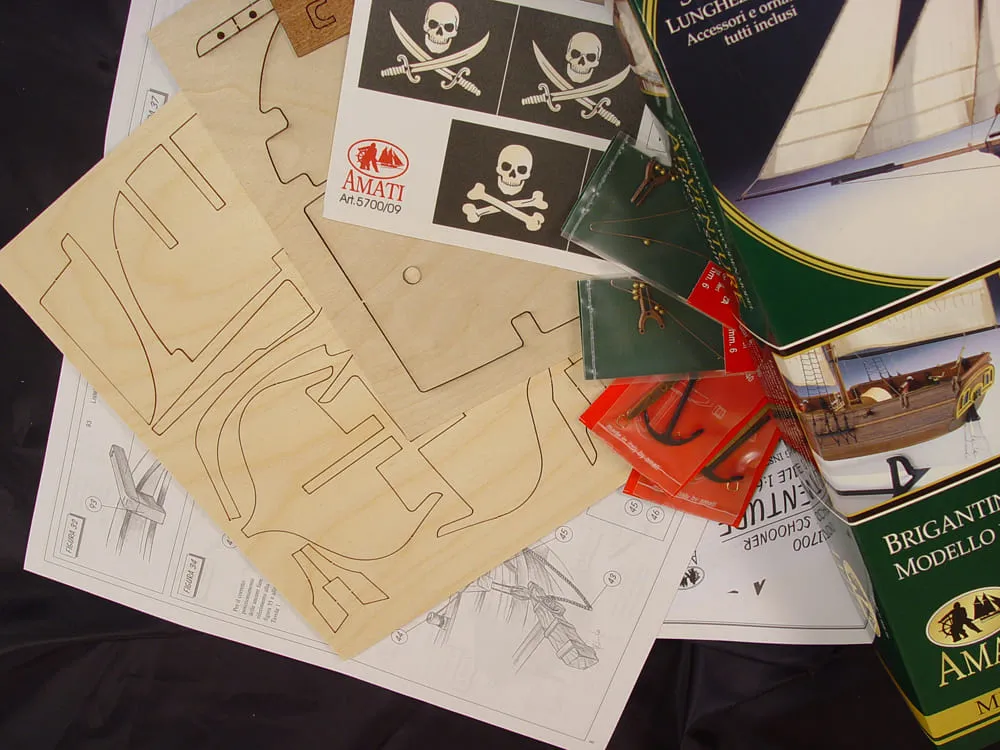 Adventure pirate schooner (плюс инструменты) Adventure pirate schooner (плюс инструменты)