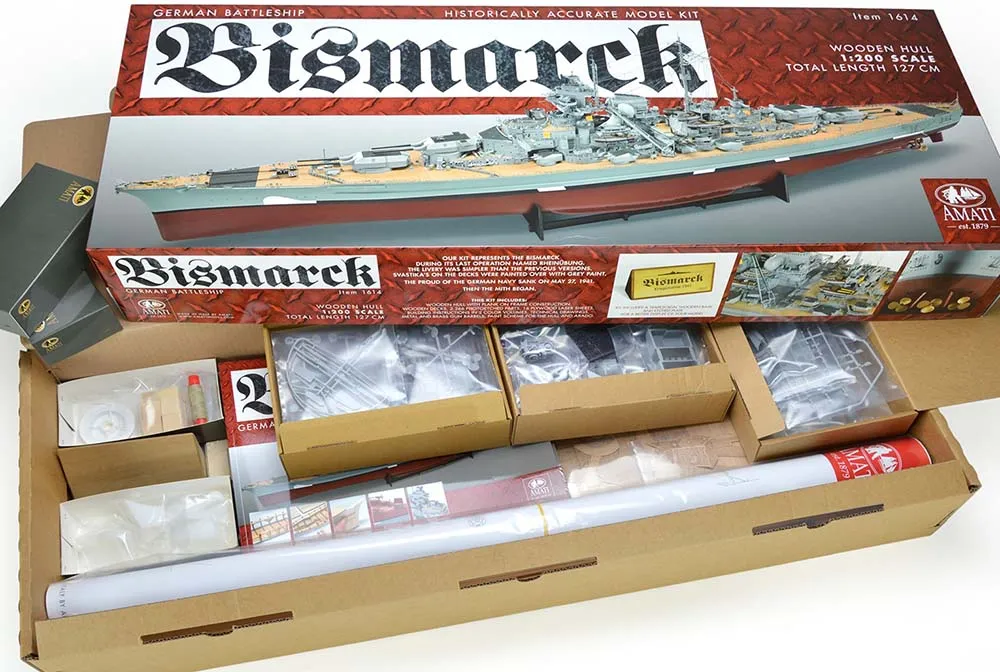 модель корабля Bismarck (Бисмарк) модель корабля Bismarck (Бисмарк)