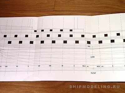 Полный комплект чертежей 74 gun ship, масштаб 1:48 Полный комплект чертежей 74 gun ship, масштаб 1:48