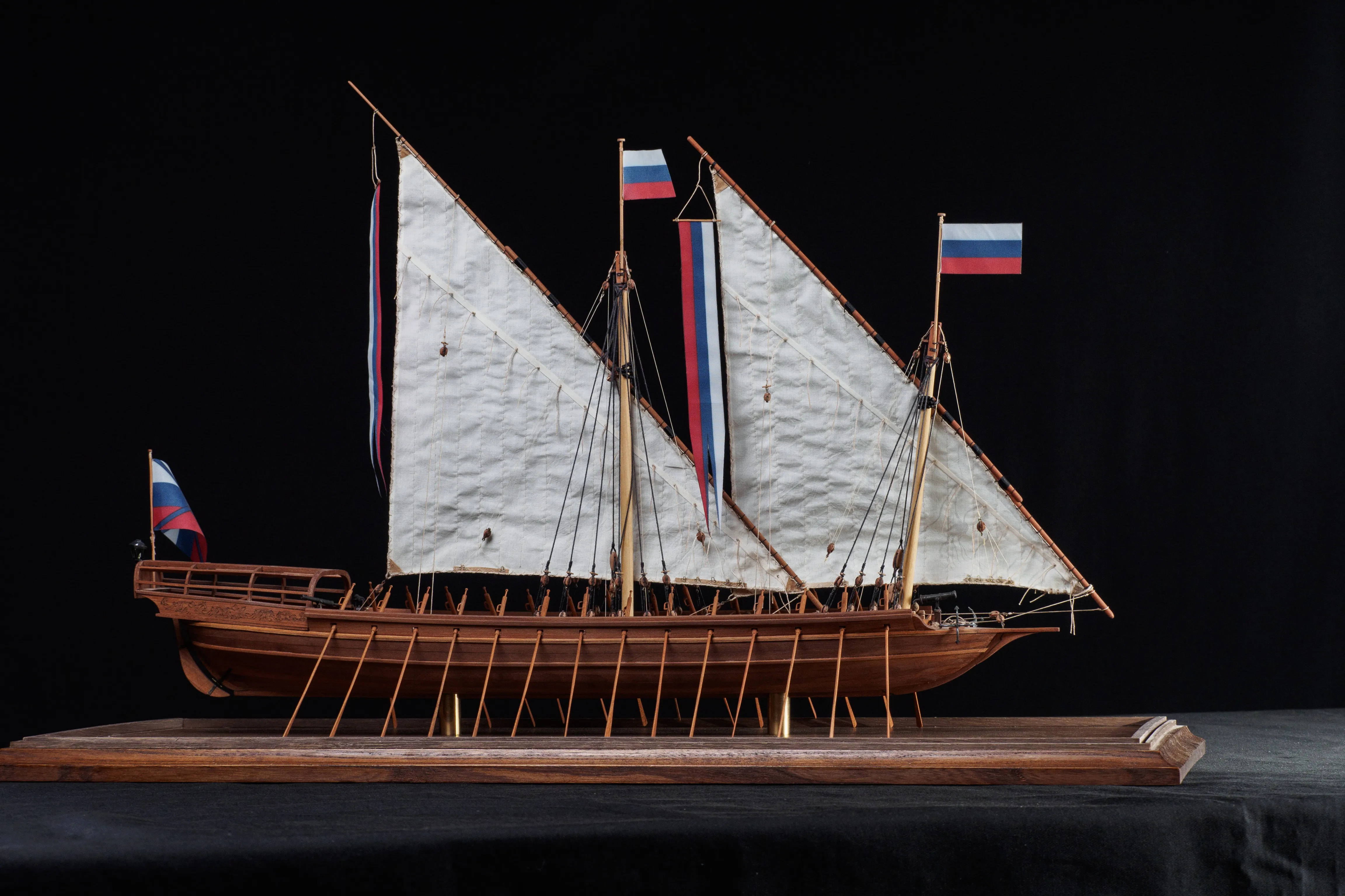 Модель корабля Азовская скампавея - Верфь на Столе