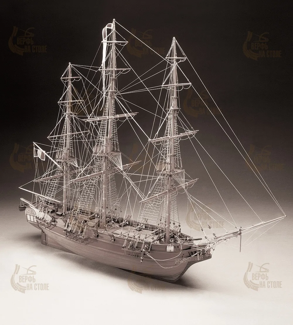 Чертеж корабля Astrolabe Чертеж корабля Astrolabe