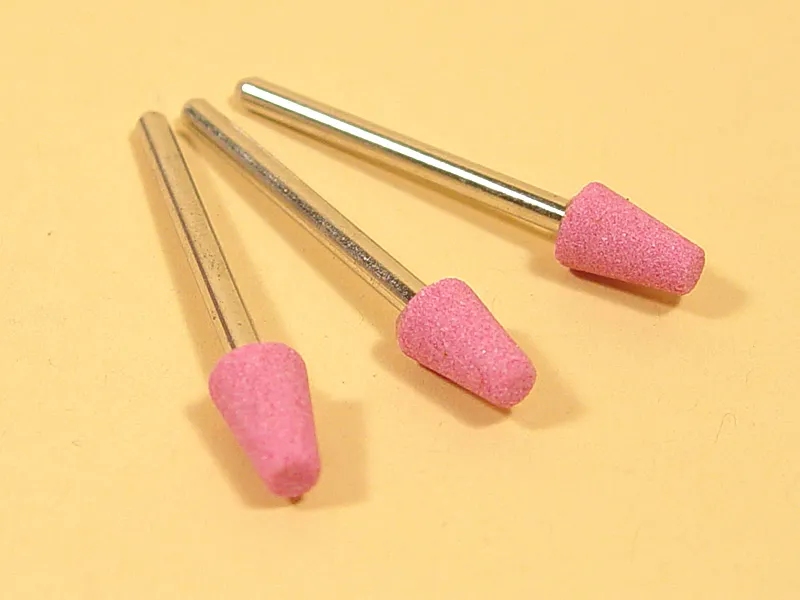 Конус шлифовальный, оксид алюминия, 3х8 мм, 3 шт JAS