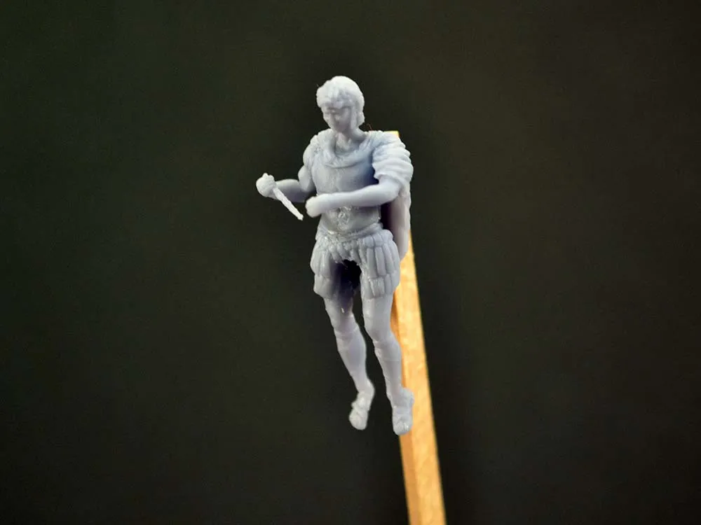 Носовая фигура Воин с кинжалом, пластик, 50 мм