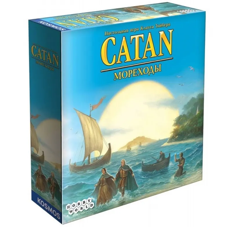 Настольная игра: Колонизаторы. Мореходы (3-е рус. изд., CATAN)
