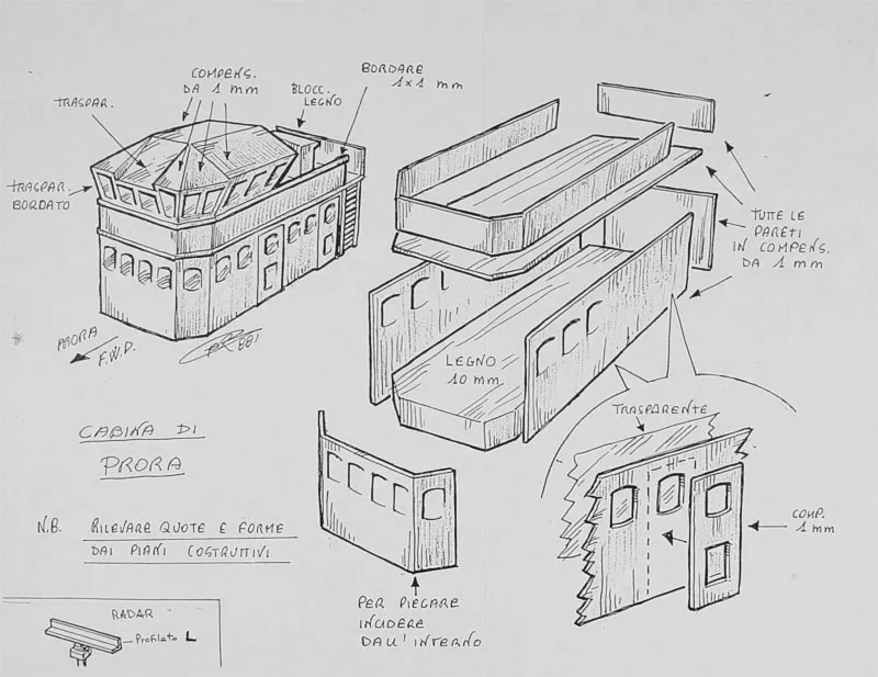 Чертеж корабля AMERIGO VESPUCCI Чертеж корабля AMERIGO VESPUCCI