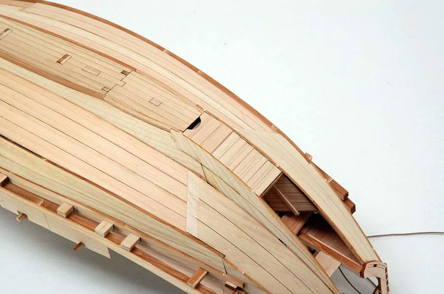 деревянная модель парусника Higakikaisen деревянная модель парусника Higakikaisen