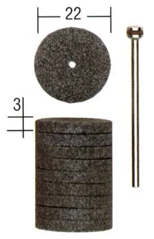 Кремний-карбидные шлифовальные диски Proxxon, 10 шт Кремний-карбидные шлифовальные диски Proxxon, 10 шт
