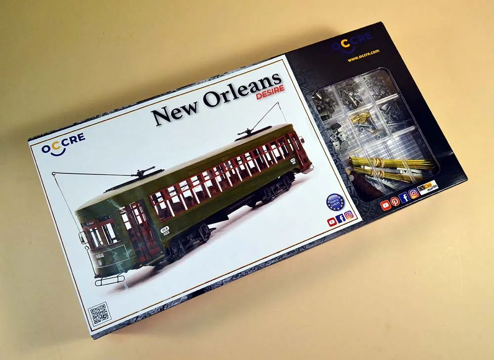 модель трамвая Модель трамвая New Orleans