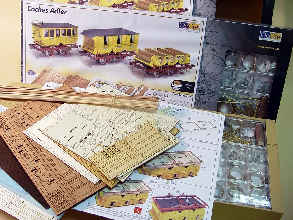 модель паровоза Вагоны для паровоза ADLER модель паровоза Вагоны для паровоза ADLER