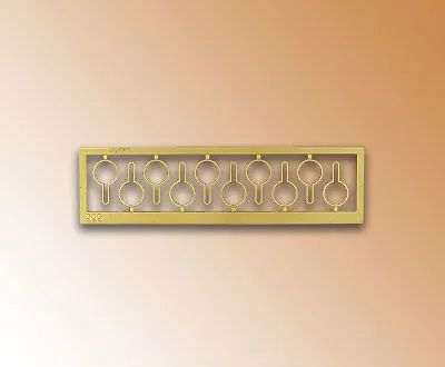 Вант-путенс, латунь, 7 мм, 10 шт