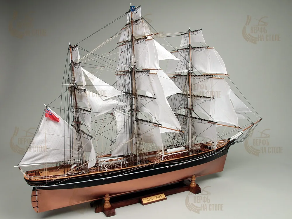 деревянная модель парусника Cutty Sark деревянная модель парусника Cutty Sark