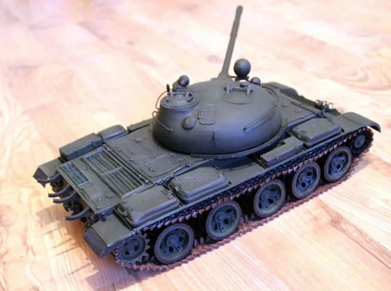 Модель из бумаги советский средний танк