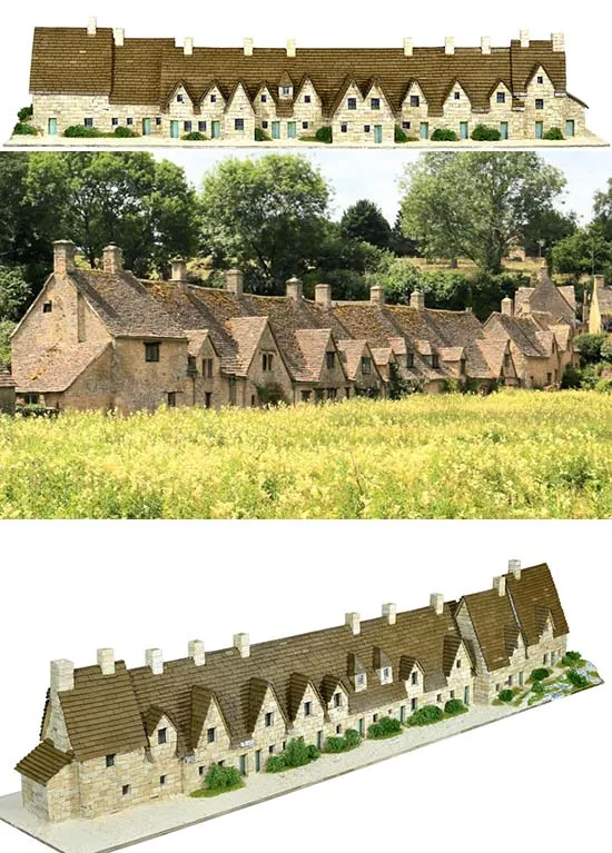 Керамический конструктор Дом по Арлингтон роу, Бибури, Англия, 5550 деталей купить Керамический конструктор Дом по Арлингтон роу, Бибури, Англия, 5550 деталей купить