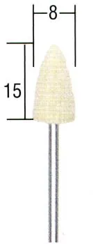 Войлочные насадки Proxxon, конус 8 мм, 2 шт Войлочные насадки Proxxon, конус 8 мм, 2 шт