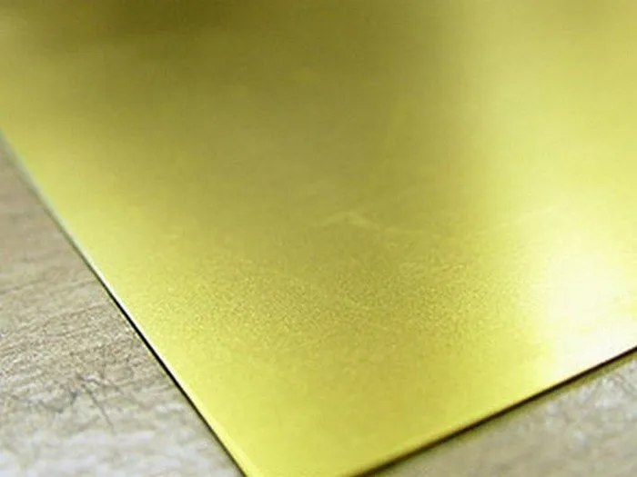 Латунь 0,64 мм, лист 15х30 см