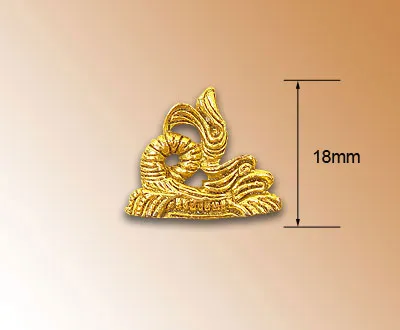 Декоративный элемент, дракон, 18 мм, металл