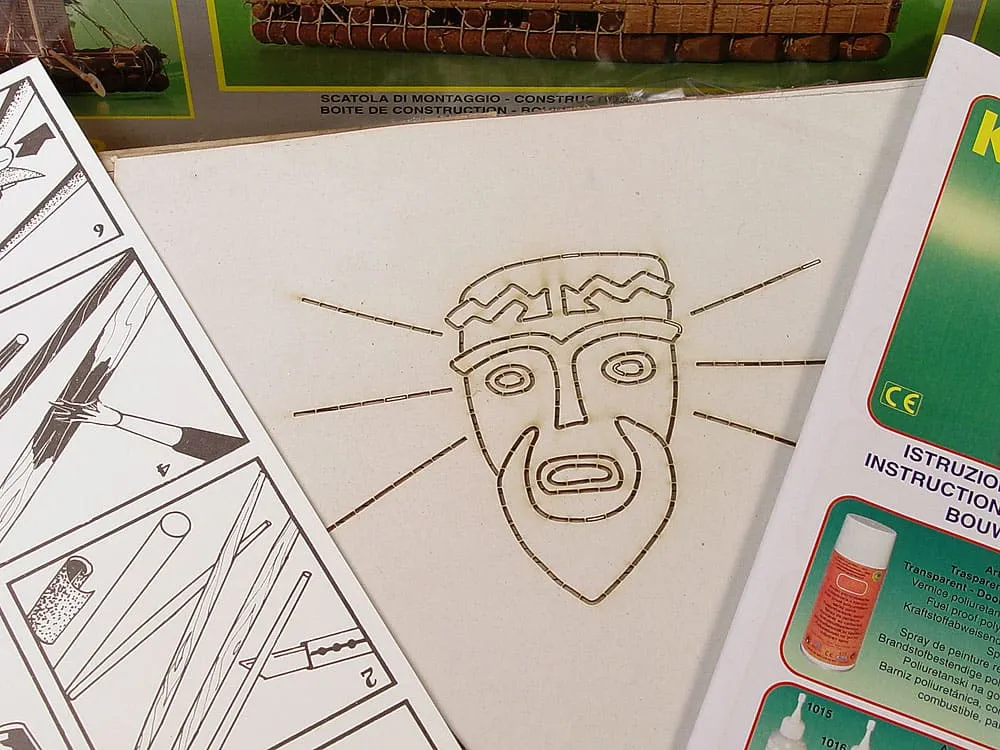 Модель корабля своими руками Плот Kon-Tiki Модель корабля своими руками Плот Kon-Tiki