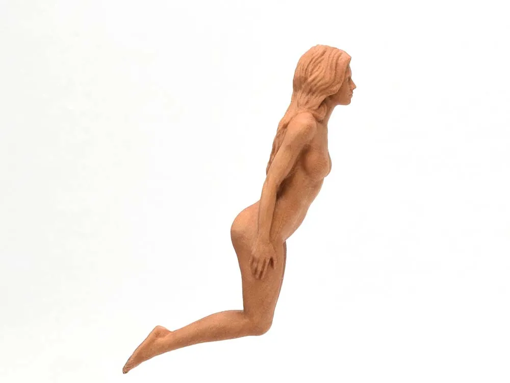 Носовая фигура "Обнаженная женщина", дерево, 60 мм