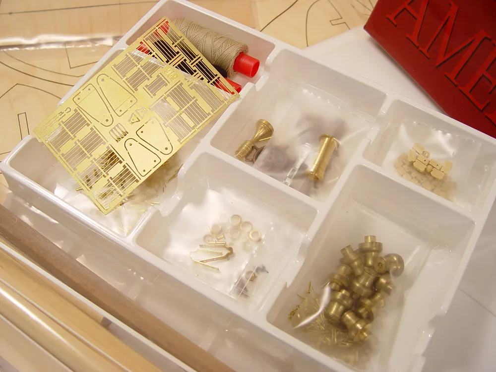 Яхта Endeavour America's cup 1934 challenger + (Стартовый набор инструментов)