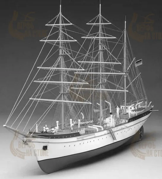 Чертеж судна Gorch Fock Чертеж судна Gorch Fock