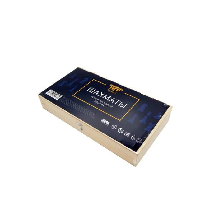 Шахматы обиходные в доске (290*290*20) Ш-1 (Фабрика Игр) Шахматы обиходные в доске (290*290*20) Ш-1 (Фабрика Игр)