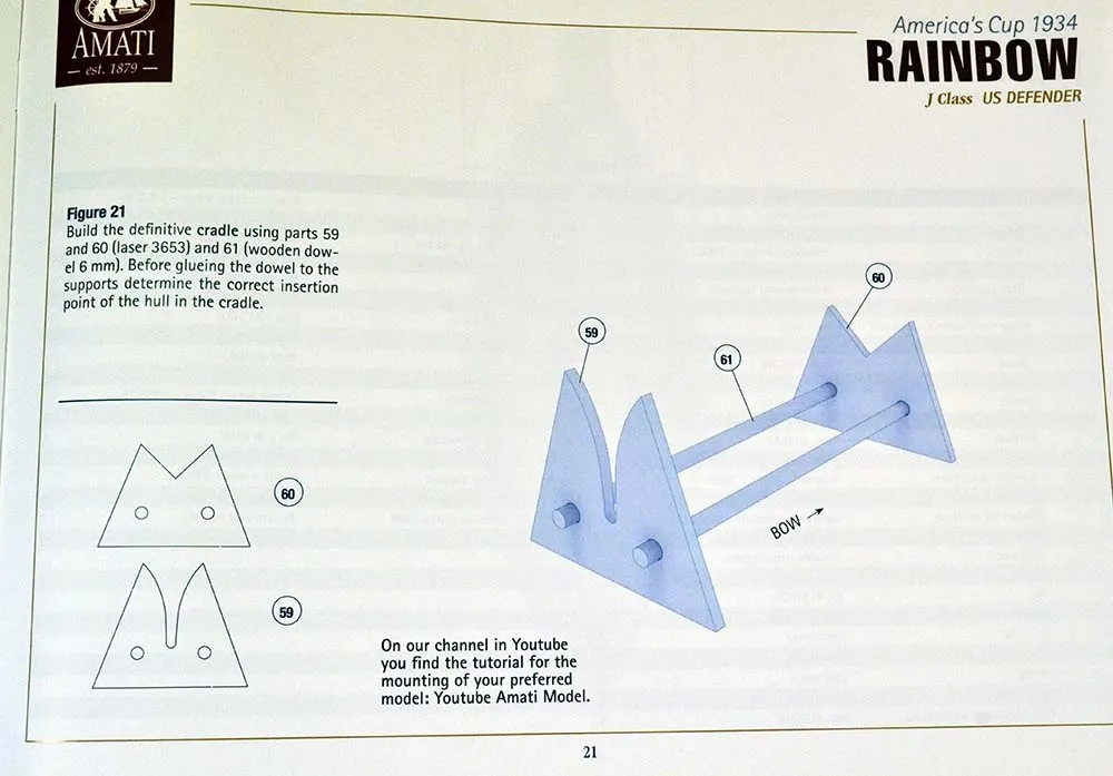 модель корабля Rainbow
