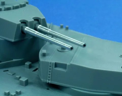 Точеные стволы для линкоров HMS King George V и пр., 10 шт Точеные стволы для линкоров HMS King George V и пр., 10 шт