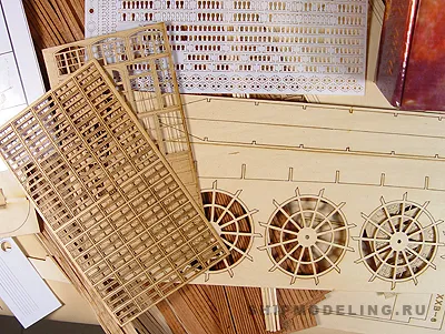 модель корабля для сборки Mississippi 1870