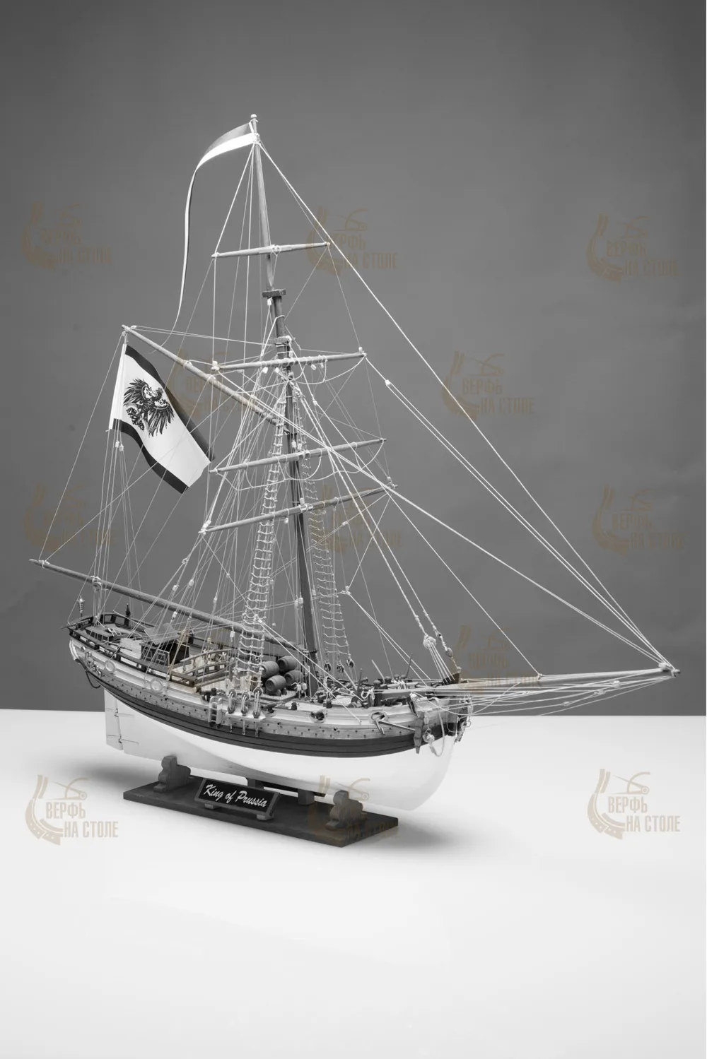 Чертеж корабля King of Prussia