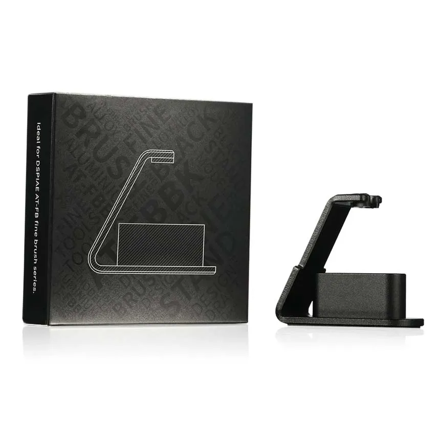 Алюминиевая подставка для кисточек, черная Алюминиевая подставка для кисточек, черная