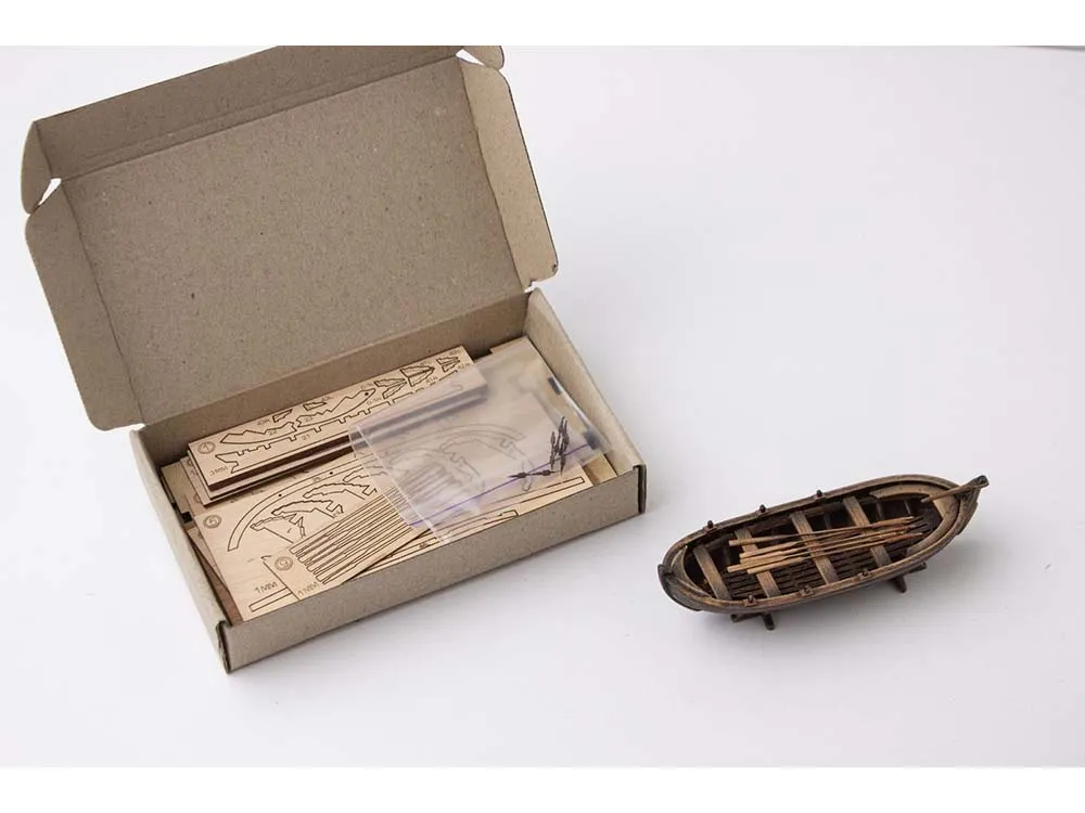 Шлюпка XVI века, 108 мм