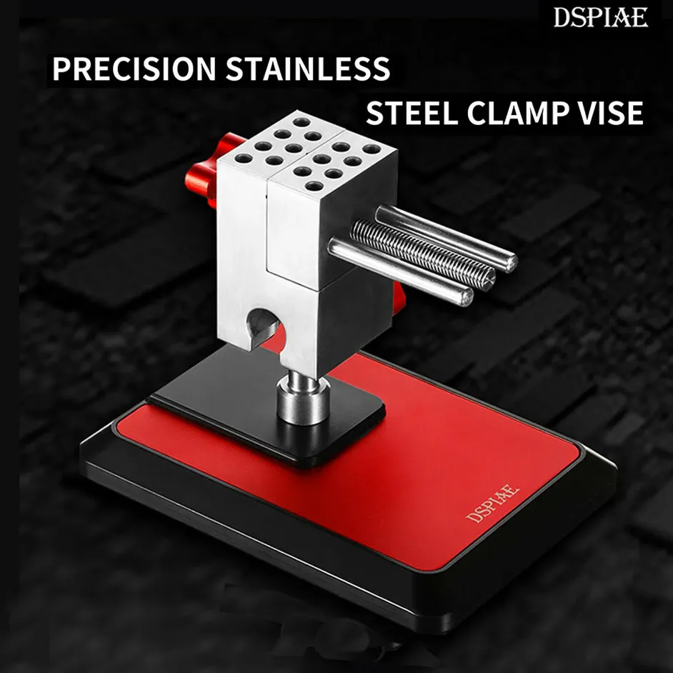 Ручной зажим из нержавеющей стали плюс тяжелое основание Ручной зажим из нержавеющей стали плюс тяжелое основание