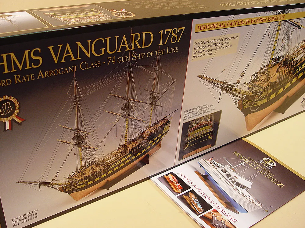HMS Vanguard (Флагман адмирала Нельсона) + (Стартовый набор инструментов) HMS Vanguard (Флагман адмирала Нельсона) + (Стартовый набор инструментов)