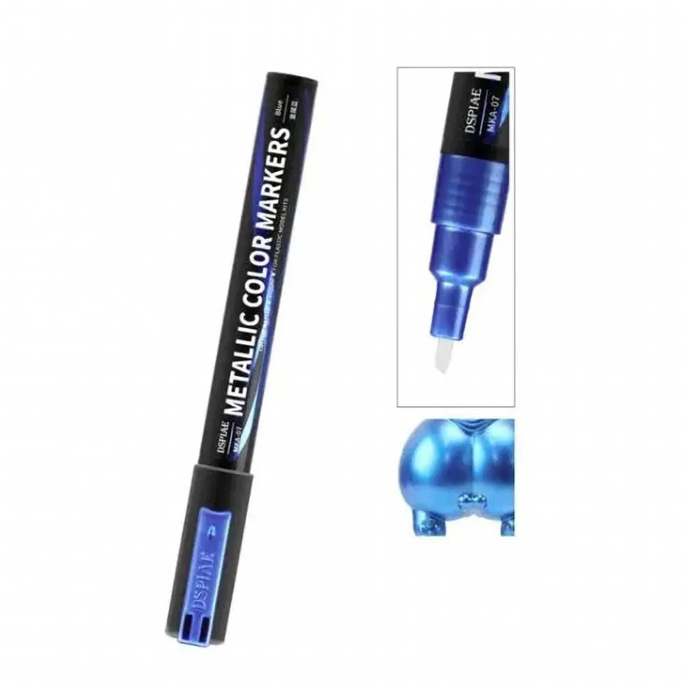 Маркер суперметаллик синий