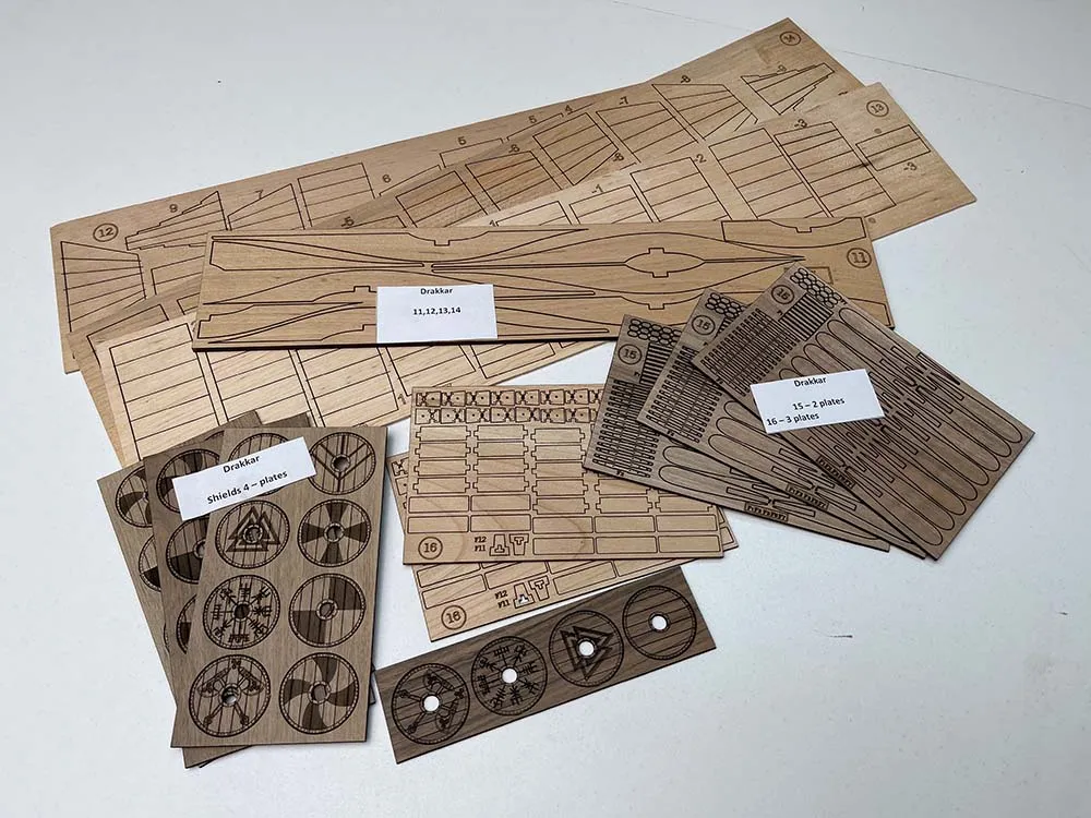 Драккар "Осеберг" (версия 2)